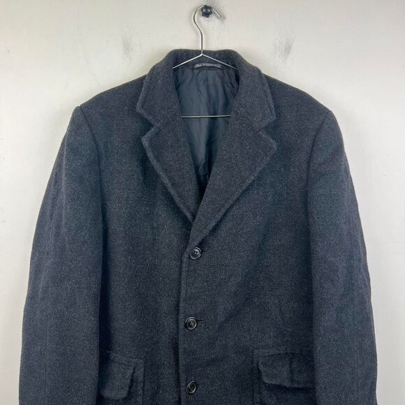 Ermenegildo Zegna Soft Wool Trench Coat Size M - Picture 3 of 8
